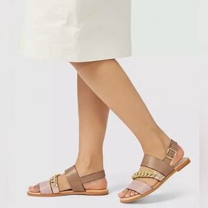 coach heather sandal